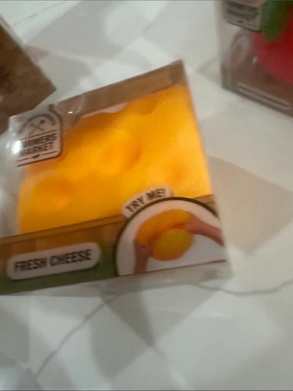 Set of 6 Sunny Days Squeezy Cake Cherries pineapple Cheese Strawberry Peach NEW